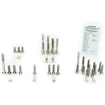 Scar Kit De Tornillos Para Motor Stimengte250i Titanium One Size Scar Kit De Tornillos Para Motor Stimengte250i Titanium One Size