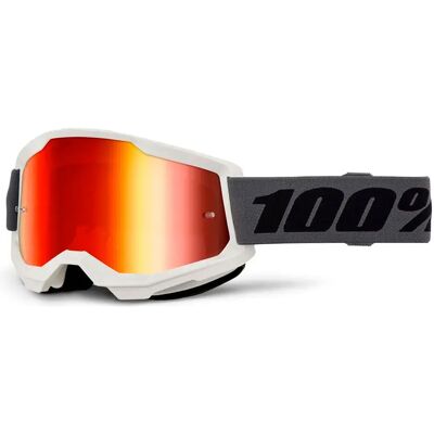 100percent Gafas Off Road Strata 2 50028-10026 White One Size 100percent Gafas Off Road Strata 2 50028-10026 White One Size