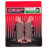 Wrp F4 Off Road Yamaha Front Brake Pads Gris,Rosa