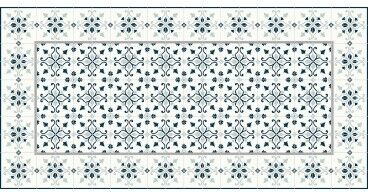 Alfombra Vinilica Clasica 120x48cm Alfombra Vinilica Clasica 120x48cm