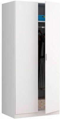 Blanco Armario Claris 2p Blanco Blanco Armario Claris 2p Blanco