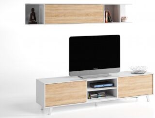 Estilo  Módulo Tv + Estante Colgar Estilo  Módulo Tv + Estante Colgar