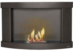 Biochimenea Mural Pintura Efecto Piedra Alseide De  79x71x22 Biochimenea Mural Pintura Efecto Piedra Alseide De  79x71x22