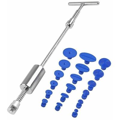 OEM Kit De Reparación De Abolladuras De Automóviles Herramienta De Eliminación De Abolladuras Sin Pintura T Hammer A+ Removedor De Pegamento OEM Kit De Reparación De Abolladuras De Automóviles Herramienta De Eliminación De Abolladuras Sin Pintura T Hammer A+ Removedor De Pegamento