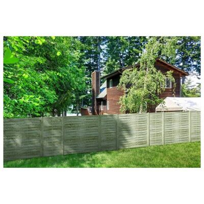 Gardeneas - Panel de Madera Recta - Pack de 3 - 90x180cm - Calidad Gardeneas - Panel de Madera Recta - Pack de 3 - 90x180cm - Calidad