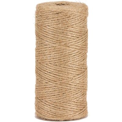 OEM Hilo De Yute Natural Ø1,5 Mm ±1000 M Para Jardinería, Bricolaje Y Manualidades Bjn100, Natural OEM Hilo De Yute Natural Ø1,5 Mm ±1000 M Para Jardinería, Bricolaje Y Manualidades Bjn100, Natural