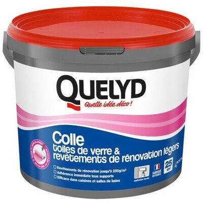 Pegamento para fibra de vidrio QUELYD - 5 kg Pegamento para fibra de vidrio QUELYD - 5 kg