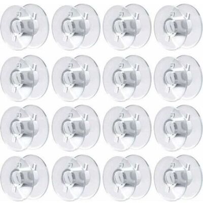 OEM 60 Bobinas De Hilo Para Máquinas De Coser, Bobinas De Plástico Para Máquinas De Coser, Compatibles Con Brother, Singer, Kenmore, Janome Y La Mayoría De Las Máquinas De Coser. OEM 60 Bobinas De Hilo Para Máquinas De Coser, Bobinas De Plástico Para Máquinas De Coser, Compatibles Con Brother, Singer, Kenmore, Janome Y La Mayoría De Las Máquinas De Coser.