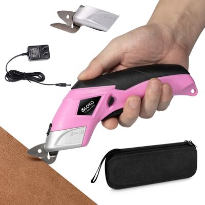 OEM Tijeras Eléctricas Inalámbricas, Tijeras Eléctricas Para Coser Tela Con 2 Hojas, Tijeras Eléctricas Para Cortar Tela, Cartón, Cuero, Alfombra, Papel, Manualidades Y Bricolaje – Rosa OEM Tijeras Eléctricas Inalámbricas, Tijeras Eléctricas Para Coser Tela Con 2 Hojas, Tijeras Eléctricas Para Cortar Tela, Cartón, Cuero, Alfombra, Papel, Manualidades Y Bricolaje – Rosa