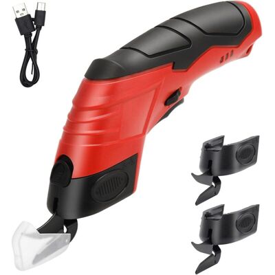 OEM Tijeras Eléctricas, Tijeras De Costura De 4,2 V, 2000 Mah, Cortador De Hilo, Cortador De Cartón, Tijeras Eléctricas Para Coser Tela Con 2 Filos De Corte Para Papel, Cartón, Alfombra, Cuero, Fieltro OEM Tijeras Eléctricas, Tijeras De Costura De 4,2 V, 2000 Mah, Cortador De Hilo, Cortador De Cartón, Tijeras Eléctricas Para Coser Tela Con 2 Filos De Corte Para Papel, Cartón, Alfombra, Cuero, Fieltro