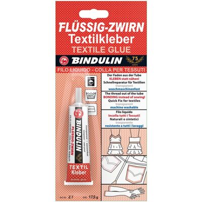 Bindulin - Pegamento Textil - 17,5g (por 15) Bindulin - Pegamento Textil - 17,5g (por 15)