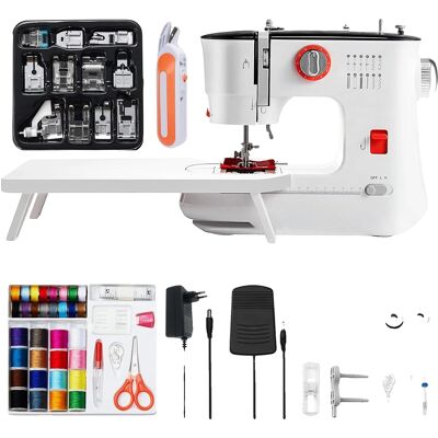 OEM Máquina De Coser Eléctrica, Doble Hilo, 12 Tipos De Puntada, Dimensiones 30,5 X 13 X 25,5 Cm, Compatible Con Diversos Tejidos, Puede Coser Hasta 6 Capas. OEM Máquina De Coser Eléctrica, Doble Hilo, 12 Tipos De Puntada, Dimensiones 30,5 X 13 X 25,5 Cm, Compatible Con Diversos Tejidos, Puede Coser Hasta 6 Capas.