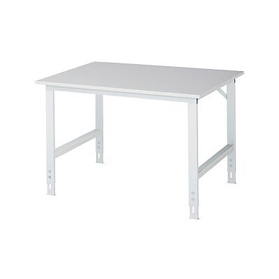 RAU Mesa de trabajo - Melamina ESD, ajustable 800-850mm - Mesa de trabajo RAU Mesa de trabajo - Melamina ESD, ajustable 800-850mm - Mesa de trabajo