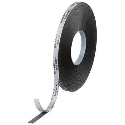Cinta doble cara 7076 de tesa - Adhesivo fuerte - Negro Cinta doble cara 7076 de tesa - Adhesivo fuerte - Negro