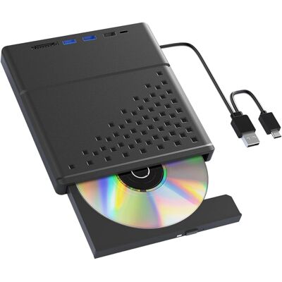 OEM Grabadora De Cd/dvd Externa Usb 3.0/2.0 Y Tipo-c, Unidad Óptica Portátil Para Ordenadores Portátiles Y De Sobremesa. OEM Grabadora De Cd/dvd Externa Usb 3.0/2.0 Y Tipo-c, Unidad Óptica Portátil Para Ordenadores Portátiles Y De Sobremesa.