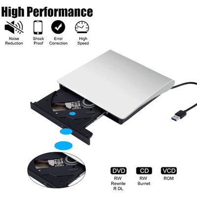 OEM Unidad Externa De Cd/dvd Usb 3.0, Lector/grabador De Cd/dvd Portátil Plug-and-play, Compatible Con Ordenadores Portátiles, Sistemas Windows, Mac Y Linux, Con Una Elegante Carcasa De Acabado Mate. OEM Unidad Externa De Cd/dvd Usb 3.0, Lector/grabador De Cd/dvd Portátil Plug-and-play, Compatible Con Ordenadores Portátiles, Sistemas Windows, Mac Y Linux, Con Una Elegante Carcasa De Acabado Mate.