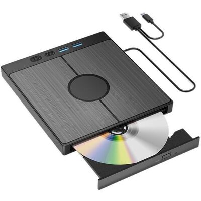 OEM Unidad Externa De Cd-dvd,grabadora Portátil De Cd/dvd Usb 3.0 Tipo-c +/-rw,con Lector De Tarjetas Usb/sd/tf,win11/10/8/7/xp OEM Unidad Externa De Cd-dvd,grabadora Portátil De Cd/dvd Usb 3.0 Tipo-c +/-rw,con Lector De Tarjetas Usb/sd/tf,win11/10/8/7/xp