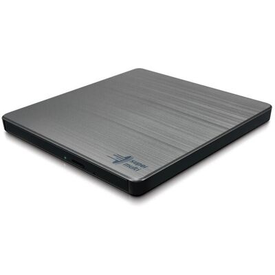 Hitachi Grabadora De Dvd Portátil Ultradelgada H.l Data Storage, Color Plata. Hitachi Grabadora De Dvd Portátil Ultradelgada H.l Data Storage, Color Plata.