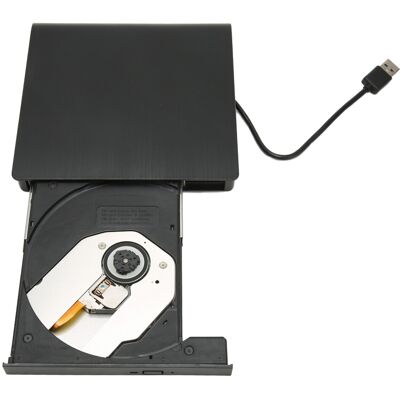 OEM Reproductor De Dvd Versátil Para Portátiles, Altamente Adaptable, Grabadora De Discos Portátil, Plug And Play (negro). OEM Reproductor De Dvd Versátil Para Portátiles, Altamente Adaptable, Grabadora De Discos Portátil, Plug And Play (negro).