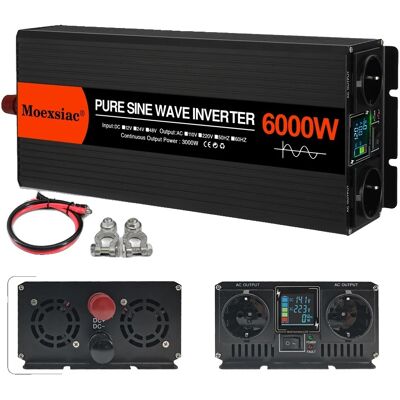 OEM Ups, Alta Capacidad De Salida, Características De Seguridad, 6000 W (nominal 3000 W), 24 V Ca, 220-240 V Cc OEM Ups, Alta Capacidad De Salida, Características De Seguridad, 6000 W (nominal 3000 W), 24 V Ca, 220-240 V Cc
