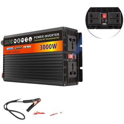 OEM Ups, Capacidad De Potencia De 3000 W, Múltiples Puertos De Salida, Color Negro. OEM Ups, Capacidad De Potencia De 3000 W, Múltiples Puertos De Salida, Color Negro.
