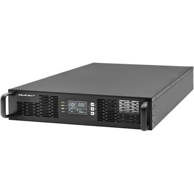 Qoltec 52287 Sistema De Alimentación Ininterrumpida Ups Para Rack 3kva 3000w Factor De Potencia 1,0 Lcd Oep Usb En Qoltec 52287 Sistema De Alimentación Ininterrumpida Ups Para Rack 3kva 3000w Factor De Potencia 1,0 Lcd Oep Usb En