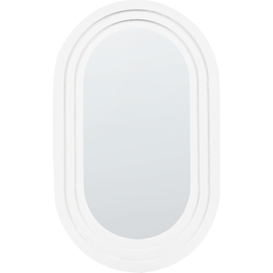 Espejo de Pared Modern Ovalado 43x69cm Beliani Espejo de Pared Modern Ovalado 43x69cm Beliani