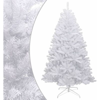 Árbol de Navidad artificial con bisagras - 120 cm - Blanco Árbol de Navidad artificial con bisagras - 120 cm - Blanco