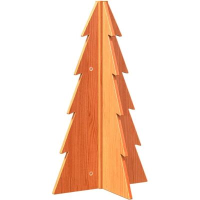 Árbol de Navidad de madera vidaXL - Decoración de pino rústico 69.5cm Árbol de Navidad de madera vidaXL - Decoración de pino rústico 69.5cm