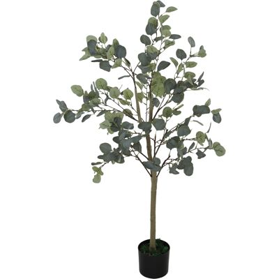 JHY DESIGN Eucalipto Artificial Decorativo, 150 Cm, Eucalipto Sintético Con 230 Hojas En Maceta Para Uso Interior, Verde. JHY DESIGN Eucalipto Artificial Decorativo, 150 Cm, Eucalipto Sintético Con 230 Hojas En Maceta Para Uso Interior, Verde.