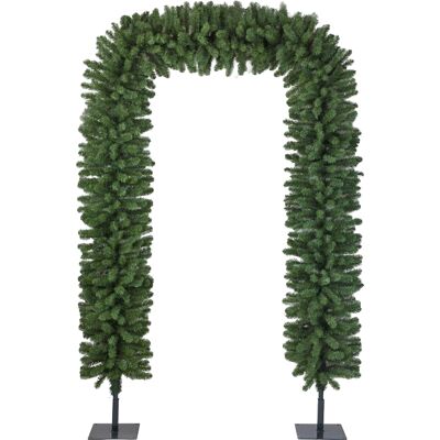 Kaemingk Arco Verde Para Puerta 2,4 M - Decoración Navideña Kaemingk Arco Verde Para Puerta 2,4 M - Decoración Navideña
