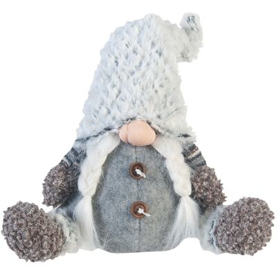 Mobili Rebecca - Rebecca Mobili Idea De Regalo De Tela Gris Decorativa Nano Gnomo Sueco 35x16x24 Mobili Rebecca - Rebecca Mobili Idea De Regalo De Tela Gris Decorativa Nano Gnomo Sueco 35x16x24