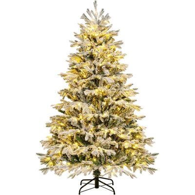 Costway 180cm Árbol De Navidad Artificial, 1022 Consejos De Ramas De Pe Pvc, 350 Luces Led Blancas Cálidas, Soporte De Metal, Árbol De Navidad Preiluminado Con Decoración De Navidad (180cm) Costway 180cm Árbol De Navidad Artificial, 1022 Consejos De Ramas De Pe Pvc, 350 Luces Led Blancas Cálidas, Soporte De Metal, Árbol De Navidad Preiluminado Con Decoración De Navidad (180cm)
