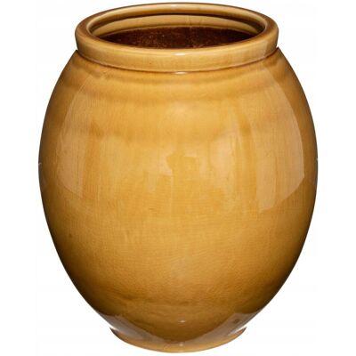 Maceta Atmosphera Nam - Cerámica Amarillo Ocre - H38cm - Maceta Maceta Atmosphera Nam - Cerámica Amarillo Ocre - H38cm - Maceta
