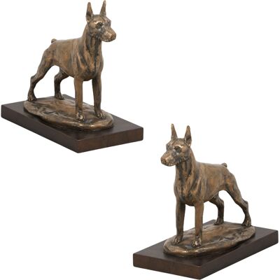 OEM Doberman, Dobermann I - Estatuilla De Perro, Figura De Oficina, Trofeo Para Una Exposición De Perros De Art-dog OEM Doberman, Dobermann I - Estatuilla De Perro, Figura De Oficina, Trofeo Para Una Exposición De Perros De Art-dog