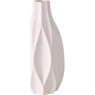 Jarrón Ecru Dekoria 30cm - Jarrón decorativo de cerámica Jarrón Ecru Dekoria 30cm - Jarrón decorativo de cerámica