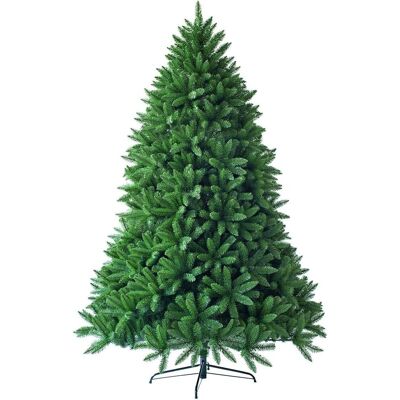Costway Árbol De Navidad Artificial 180cm Con Agujas De Pvc Soporte De Metal Y Ramas De De Pvc Decoración Verde Costway Árbol De Navidad Artificial 180cm Con Agujas De Pvc Soporte De Metal Y Ramas De De Pvc Decoración Verde