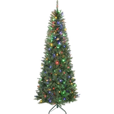 JHY DESIGN Árbol De Navidad Iluminado De 210 Cm Con 350 Luces Blancas Y De Colores, 9 Modos De Iluminación. JHY DESIGN Árbol De Navidad Iluminado De 210 Cm Con 350 Luces Blancas Y De Colores, 9 Modos De Iluminación.