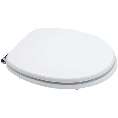 Kiamami Valentina - Asiento de inodoro - Lacado blanco con fragancia a lavanda Kiamami Valentina - Asiento de inodoro - Lacado blanco con fragancia a lavanda