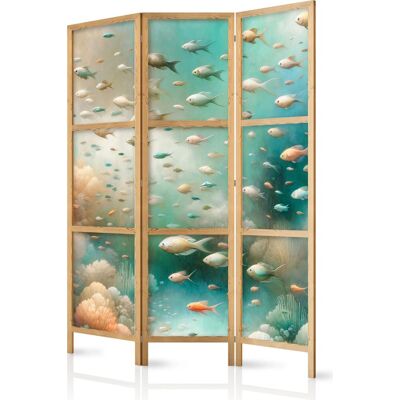 Biombo Decorativo Artgeist 3 Paneles Azul 135x172 Cm Biombo Decorativo Artgeist 3 Paneles Azul 135x172 Cm