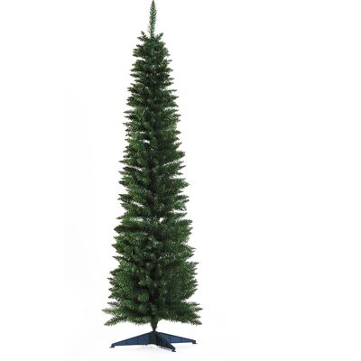 JHY DESIGN Árbol De Navidad Artificial Estrecho, De 180 Cm De Altura, Con 390 Ramas Y Base Desmontable. Fácil De Montar. Verde. JHY DESIGN Árbol De Navidad Artificial Estrecho, De 180 Cm De Altura, Con 390 Ramas Y Base Desmontable. Fácil De Montar. Verde.