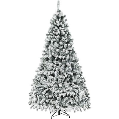 Costway Árbol De Navidad Artificial 225 Cm Con Soporte Led Cadena De Luces Decoración Para Navidad Hogar Costway Árbol De Navidad Artificial 225 Cm Con Soporte Led Cadena De Luces Decoración Para Navidad Hogar