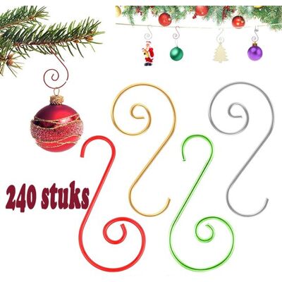 OEM Ganchos Adornos Árbol Navidad, 240 Piezas, Bolas Navidad, Árbol Navidad, Colgar Adornos Árbol Navidad, Bolas Árbol Navidad, Adornos Árbol Navidad OEM Ganchos Adornos Árbol Navidad, 240 Piezas, Bolas Navidad, Árbol Navidad, Colgar Adornos Árbol Navidad, Bolas Árbol Navidad, Adornos Árbol Navidad