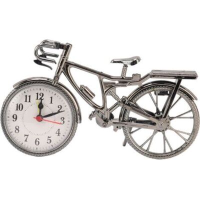 LARGEIGHT Reloj De Bicicleta Vintage Realista, Adorno Decorativo, Despertador Compacto De Mesa Para El Hogar, Dormitorio U Oficina. LARGEIGHT Reloj De Bicicleta Vintage Realista, Adorno Decorativo, Despertador Compacto De Mesa Para El Hogar, Dormitorio U Oficina.