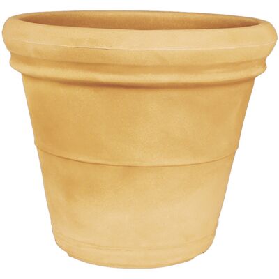 MONACIS Jarrón Decorativo Clásico Tradicional De Ø45 Cm Y H36 Cm, Fabricado En Polímero Impruneta Resistente, Ideal Para Plantas En Jardines Y Terrazas MONACIS Jarrón Decorativo Clásico Tradicional De Ø45 Cm Y H36 Cm, Fabricado En Polímero Impruneta Resistente, Ideal Para Plantas En Jardines Y Terrazas