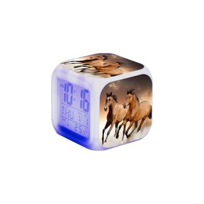 OEM Despertador Con Forma De Caballo - Led - Alarma Con Forma De Animal - Con Luz - Brilla En La Oscuridad - Para Niños Y Adultos - Regalos De Cumpleaños Para Niños Y Adultos OEM Despertador Con Forma De Caballo - Led - Alarma Con Forma De Animal - Con Luz - Brilla En La Oscuridad - Para Niños Y Adultos - Regalos De Cumpleaños Para Niños Y Adultos