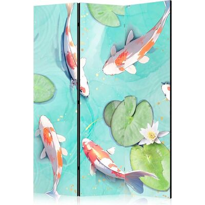 Biombo Decorativo Artgeist Pez Koi Blanco Naranja 135x172 Cm Biombo Decorativo Artgeist Pez Koi Blanco Naranja 135x172 Cm