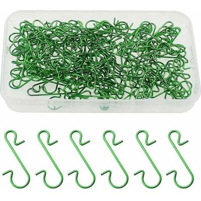 OEM 50 Ganchos Para Bolas Navideñas, Colgadores De Adornos Navideños En Forma De S Para La Decoración Del Árbol De Navidad (verde) OEM 50 Ganchos Para Bolas Navideñas, Colgadores De Adornos Navideños En Forma De S Para La Decoración Del Árbol De Navidad (verde)