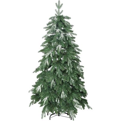 JHY DESIGN Árbol De Navidad Artificial De 150 Cm, Ramas Realistas Con Efecto Nieve, Soporte De Acero, Base Plegable, Montaje Rápido. JHY DESIGN Árbol De Navidad Artificial De 150 Cm, Ramas Realistas Con Efecto Nieve, Soporte De Acero, Base Plegable, Montaje Rápido.