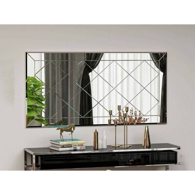 Dmora - Espejito Qamar - Blanco - 60x120 cm - Espejo Dmora - Espejito Qamar - Blanco - 60x120 cm - Espejo
